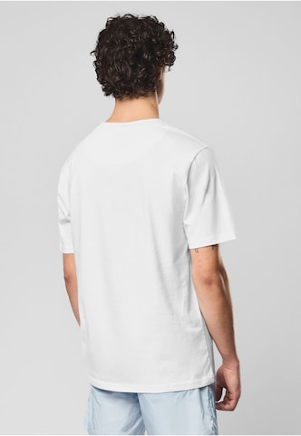 Weekend Offender T-Shirt 'Laces' in Weiß