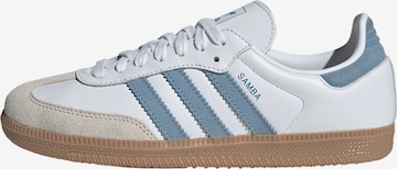 ADIDAS ORIGINALS Низкие кроссовки 'Samba' в Белый: спереди