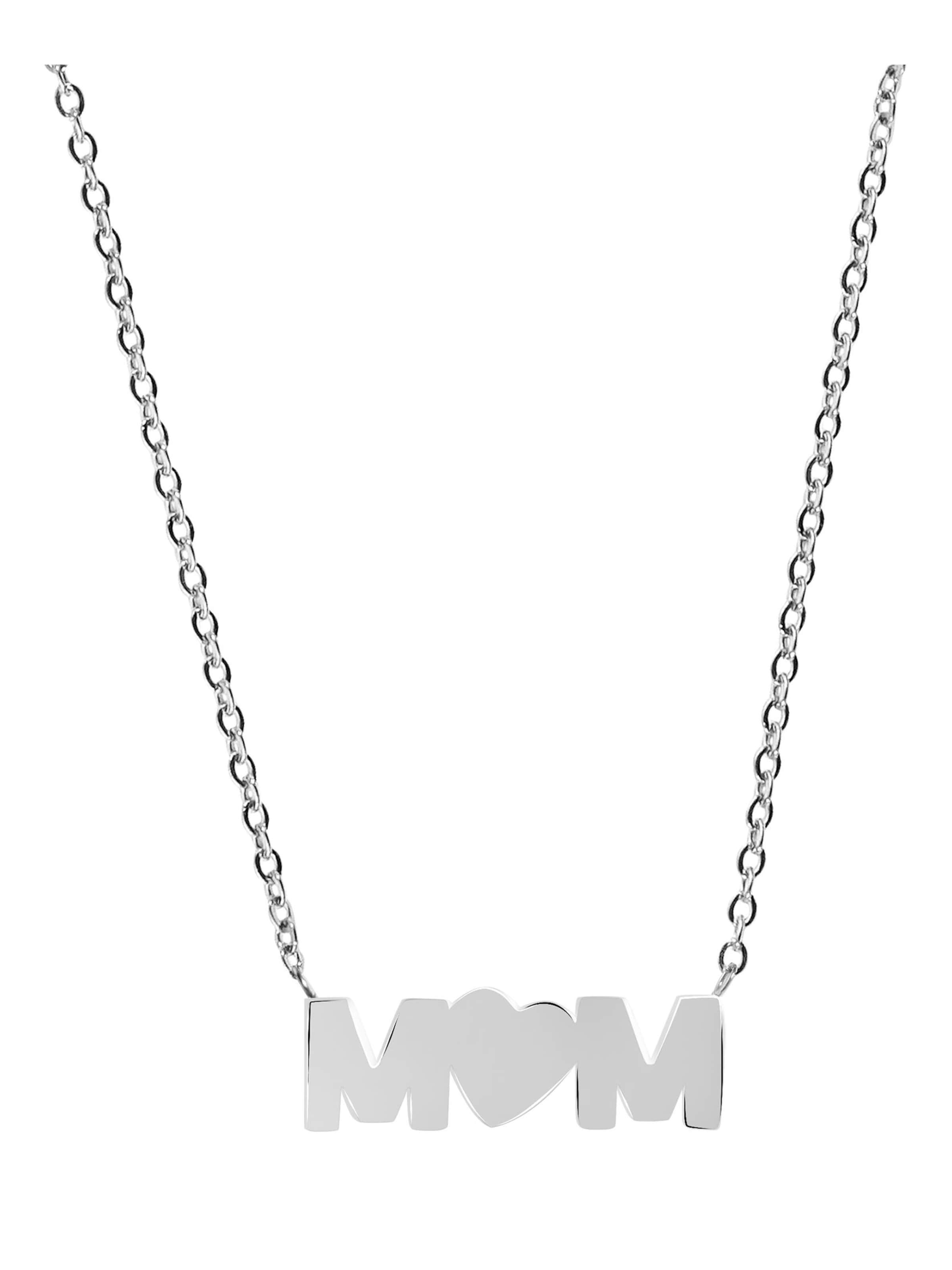 Akzent Jewelry Set 'Edelstahl silber' in Silver