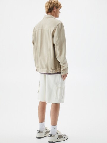 Pull&Bear Jacke in Beige