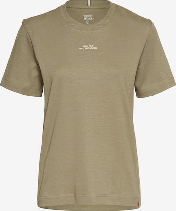 CAMEL ACTIVE T-Shirt aus Organic Cotton in Grün: Vorderseite