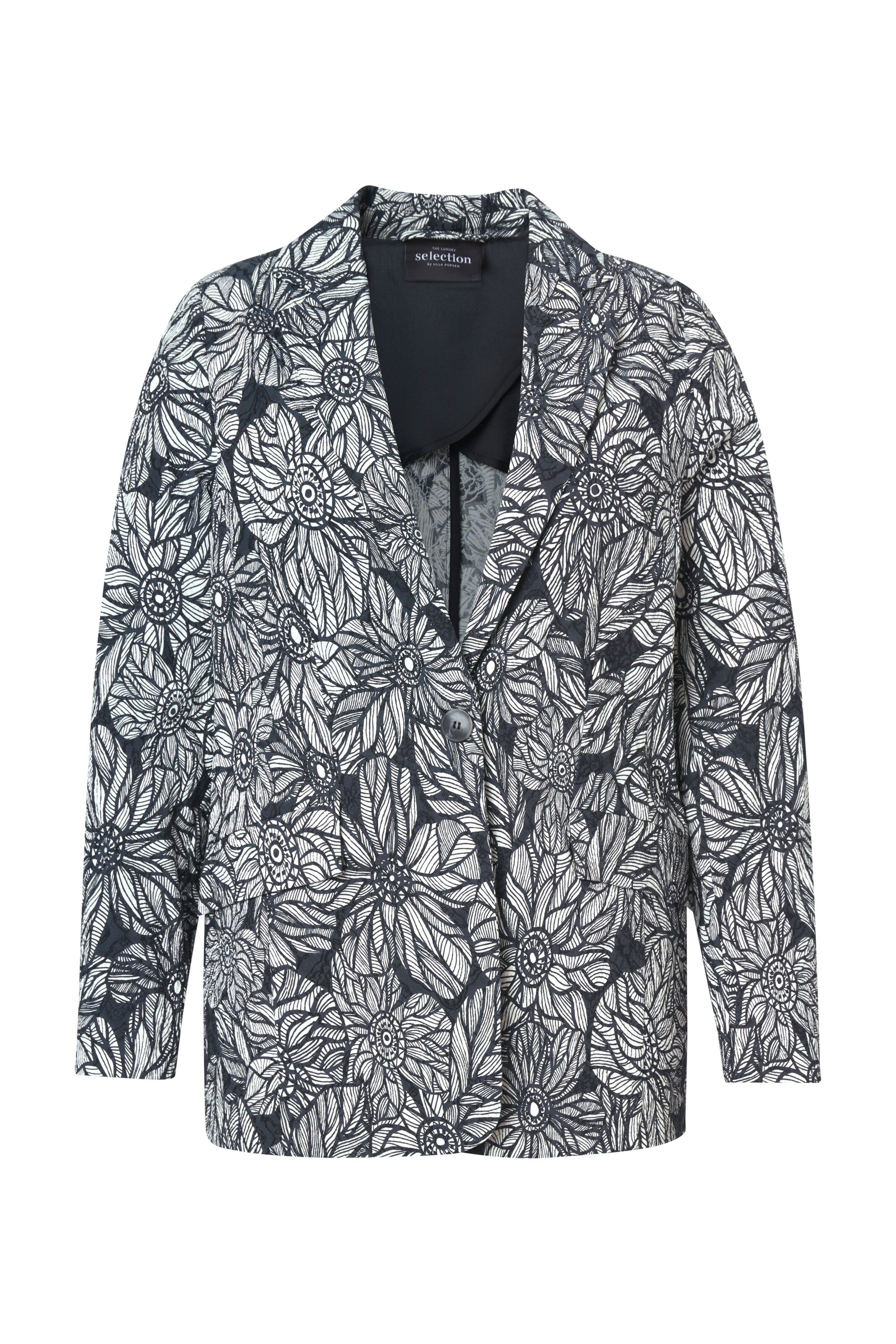 Ulla Popken Blazers in Wit: voorkant