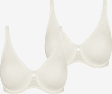 Soutien-gorge ' Wild Rose Sensation ' TRIUMPH en blanc : devant