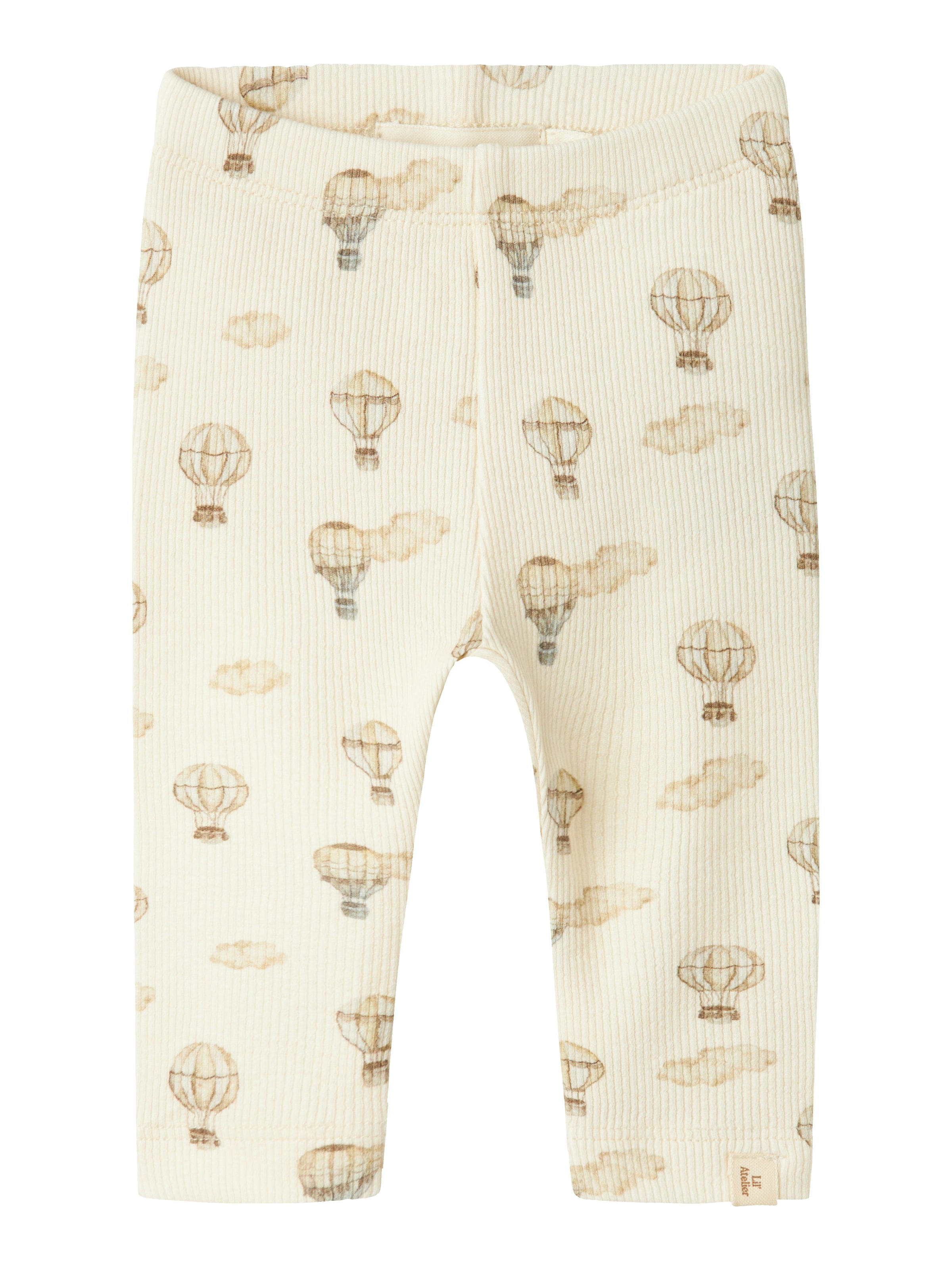 Lil'Atelier - Slimfit Leggings 'NBNGavo' en beige: frente