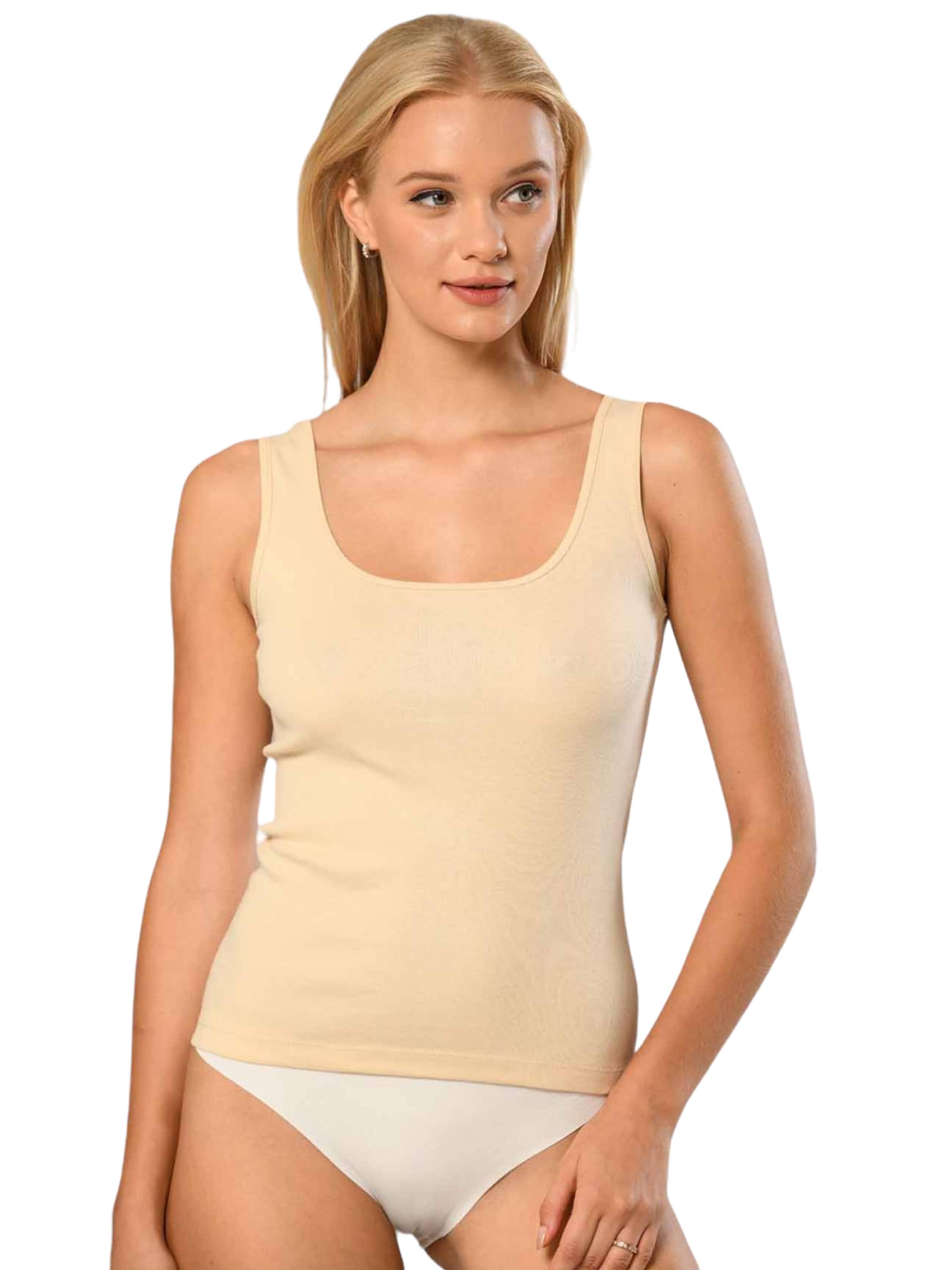 Erdem Undershirt in Beige: front