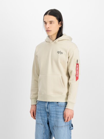Sweat-shirt ALPHA INDUSTRIES en beige