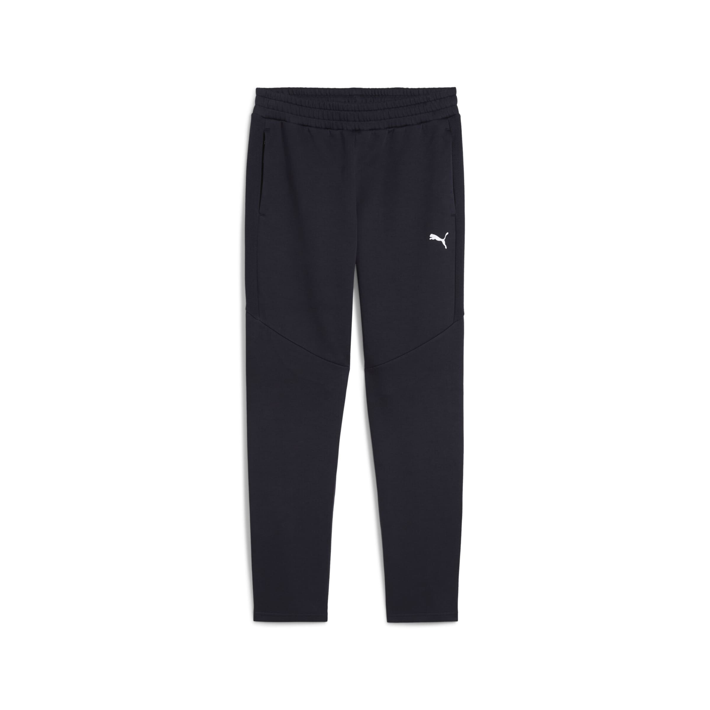 PUMA Sports trousers 'Evostripe' in Blue: front