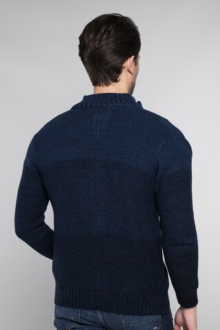 CARISMA Gebreid vest in Blauw