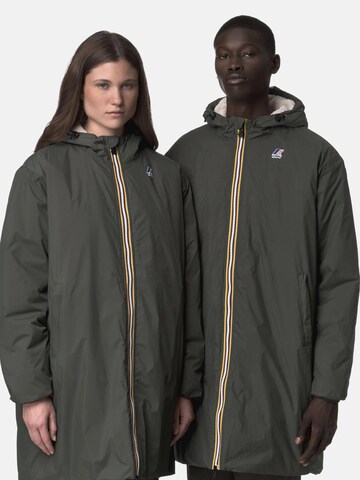 K-Way Winterjas 'LE VRAI 4.0 EIFFEL EAST ORSETTO GIUBBINO' in Groen