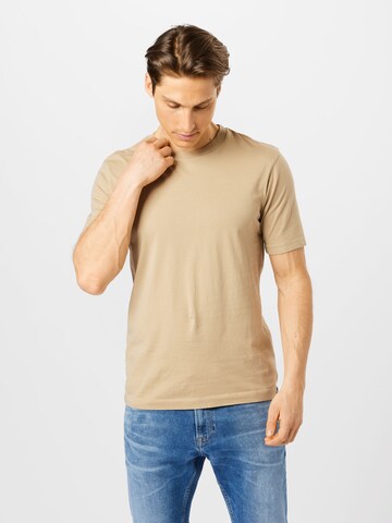 SCOTCH & SODA T-shirt i beige: framsida