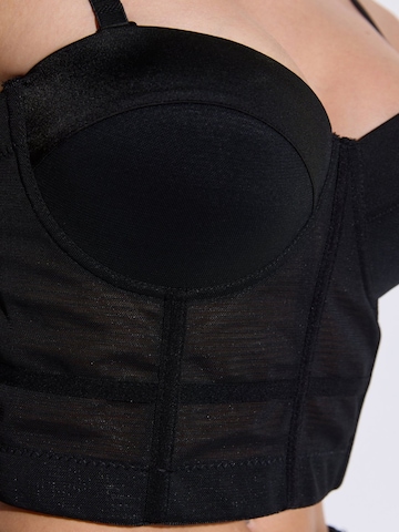 Bustier Soutien-gorge No Matter What en noir