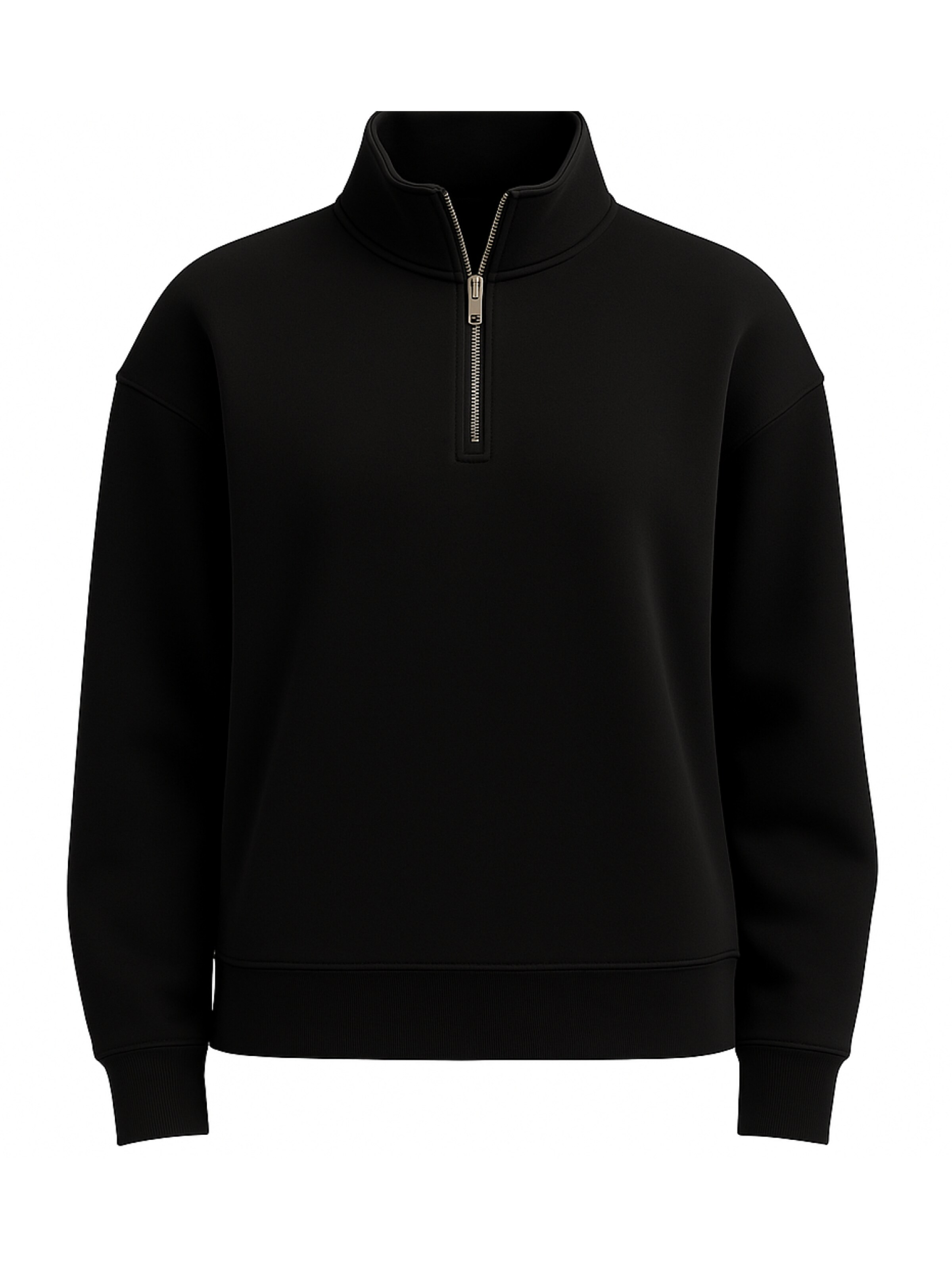 Justever Sweatshirt 'Ana6' in Black: front