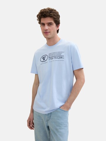 TOM TAILOR T-Shirt in Blau