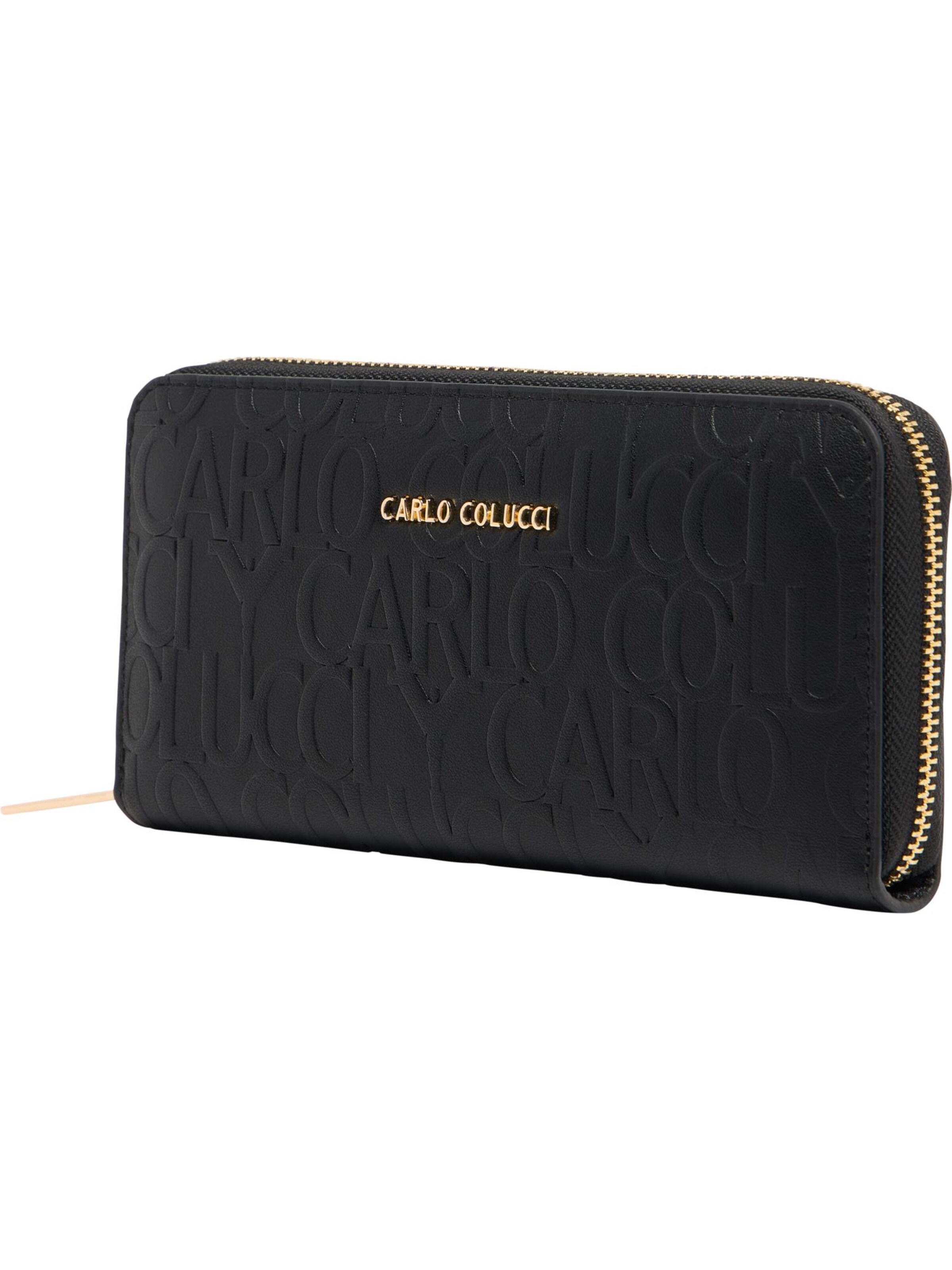Carlo Colucci Wallet 'Ella' in Black