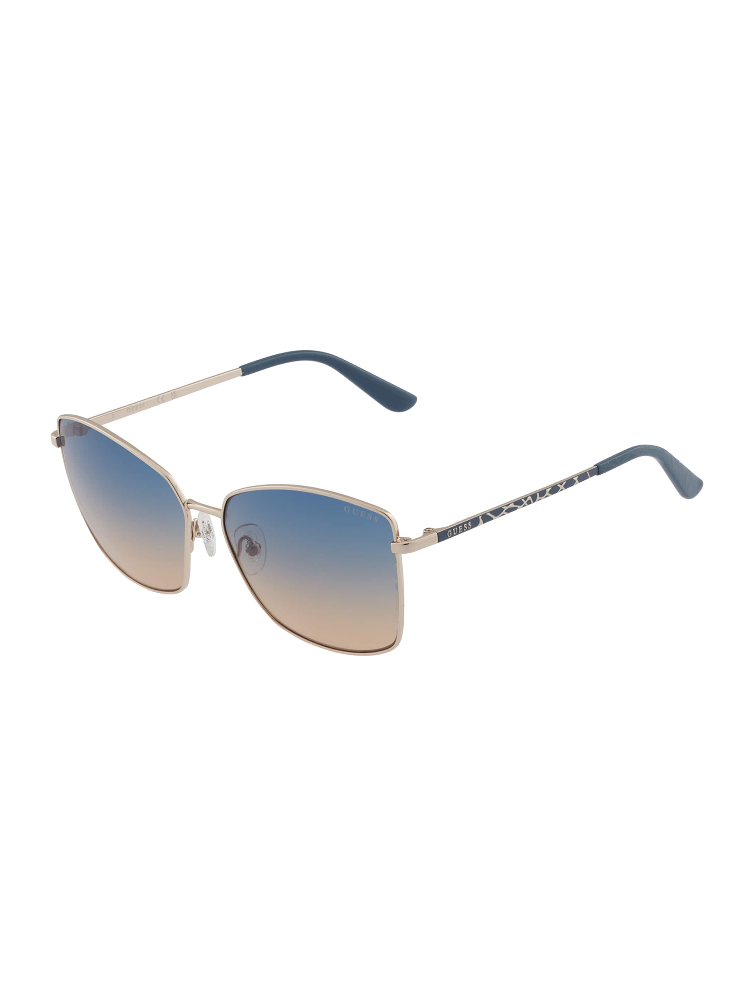 GUESS Sonnenbrille in Gold: Vorderseite
