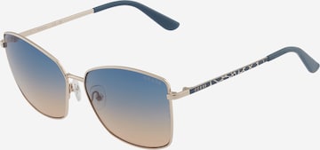 Ochelari de soare de la GUESS pe auriu: față