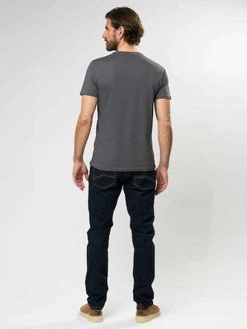 Coupe regular T-Shirt 'Texas' MCS en gris