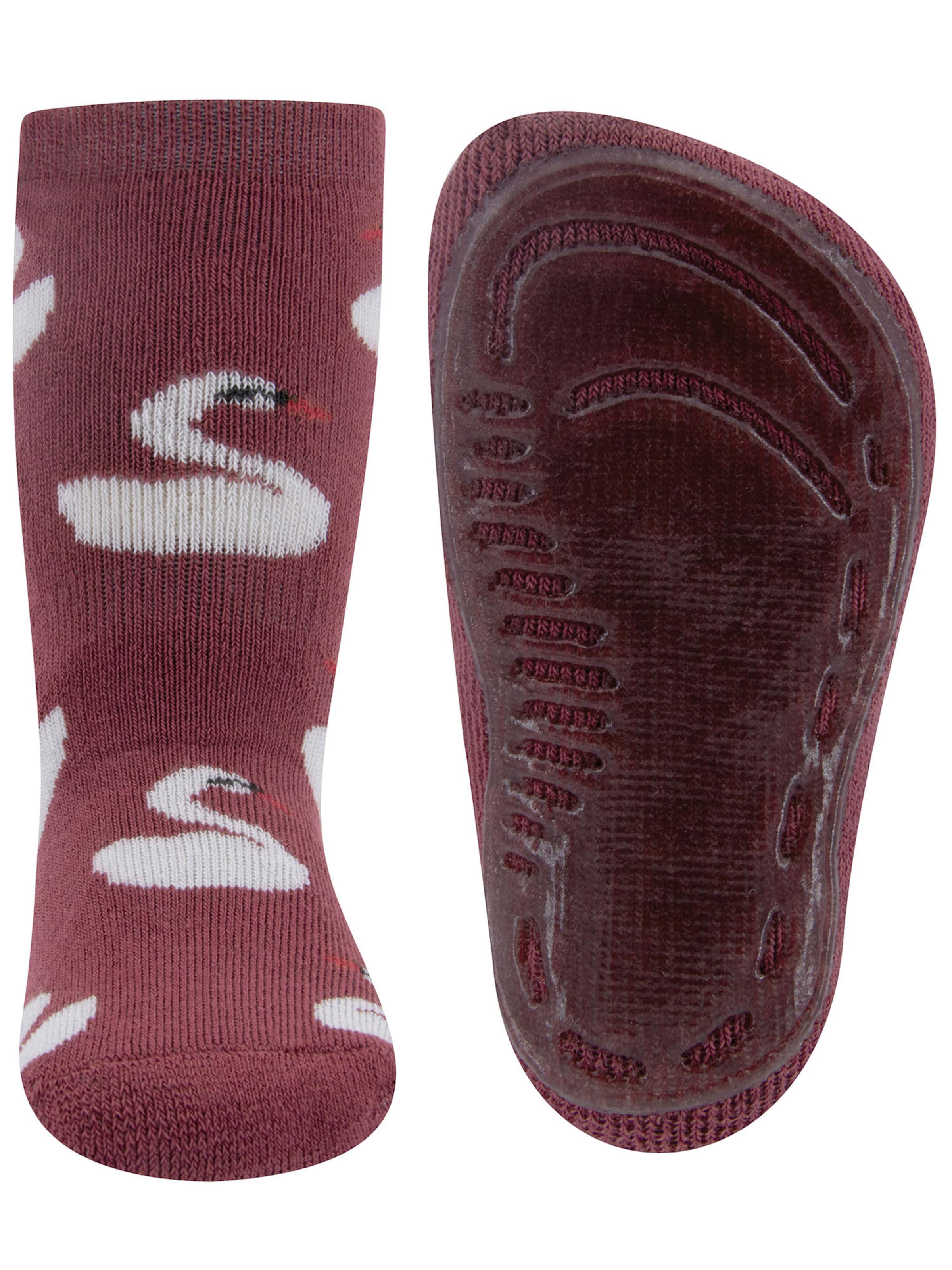 EWERS Ponožky 'Swan' - Ružová