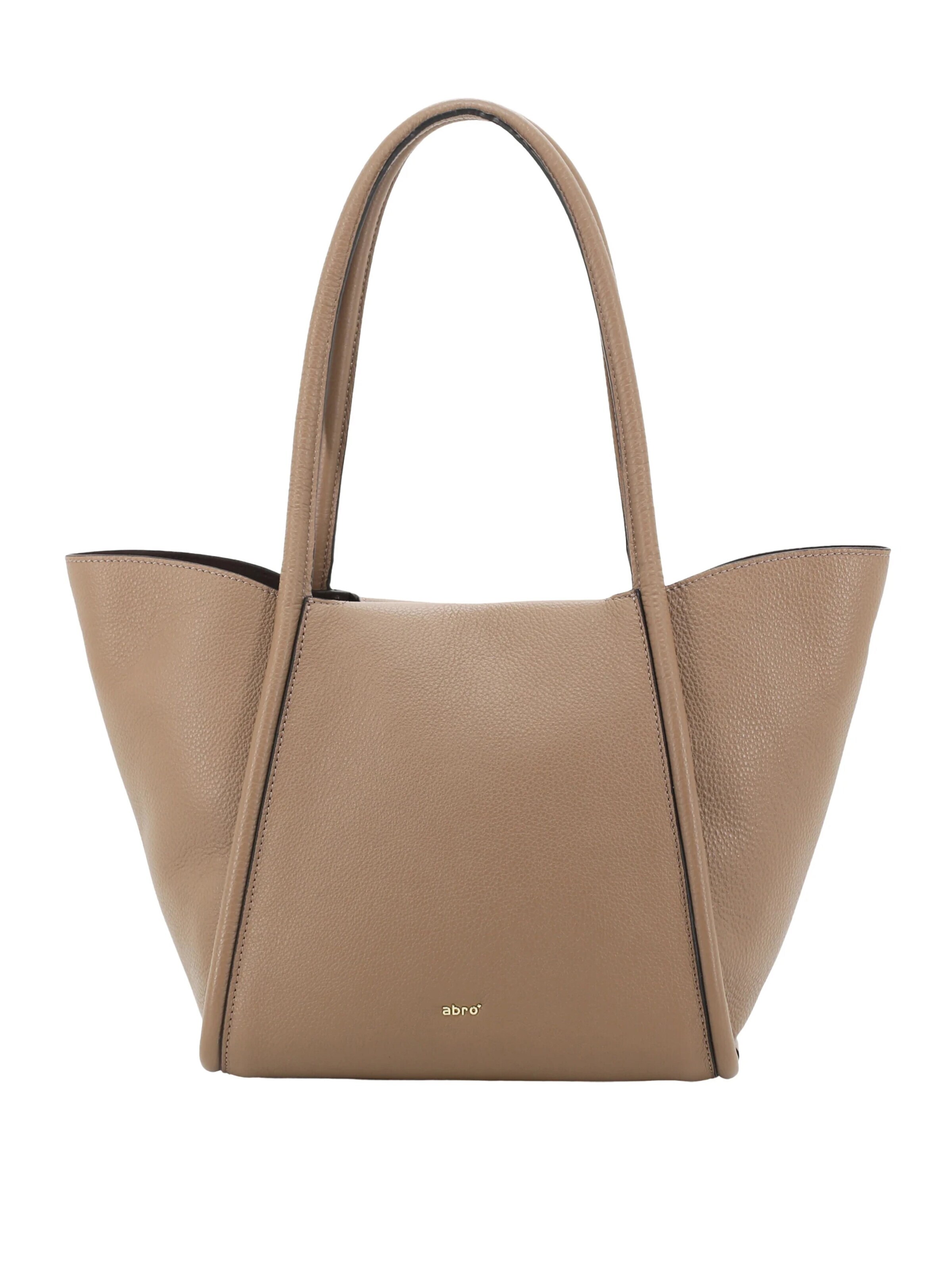 ABRO Shopper 'WILLOW' in Brown: front