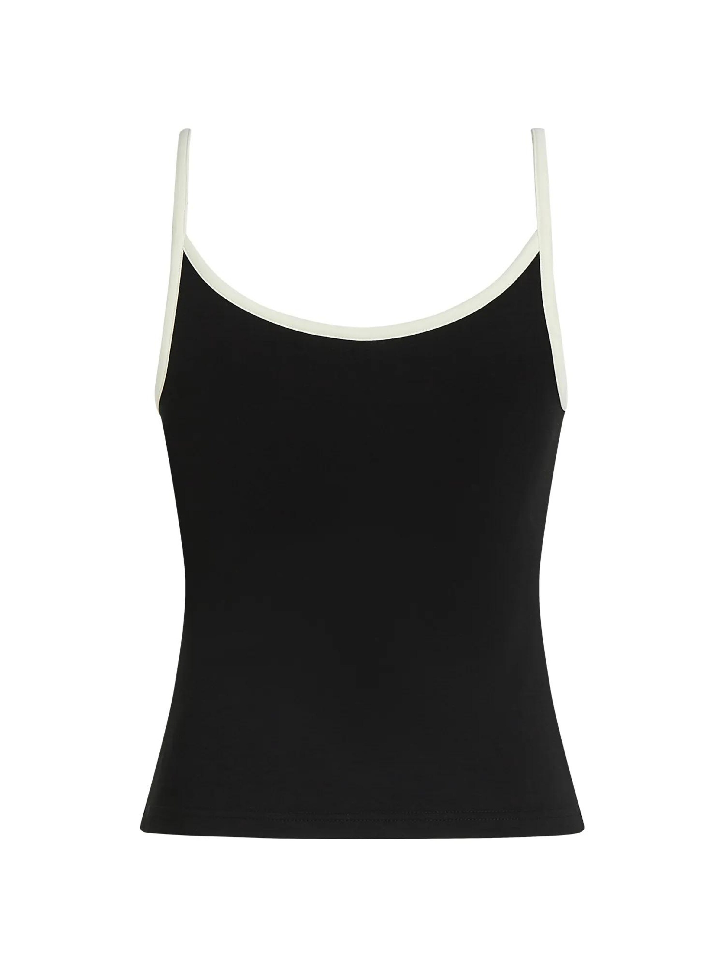 Karl Lagerfeld Top | črna barva