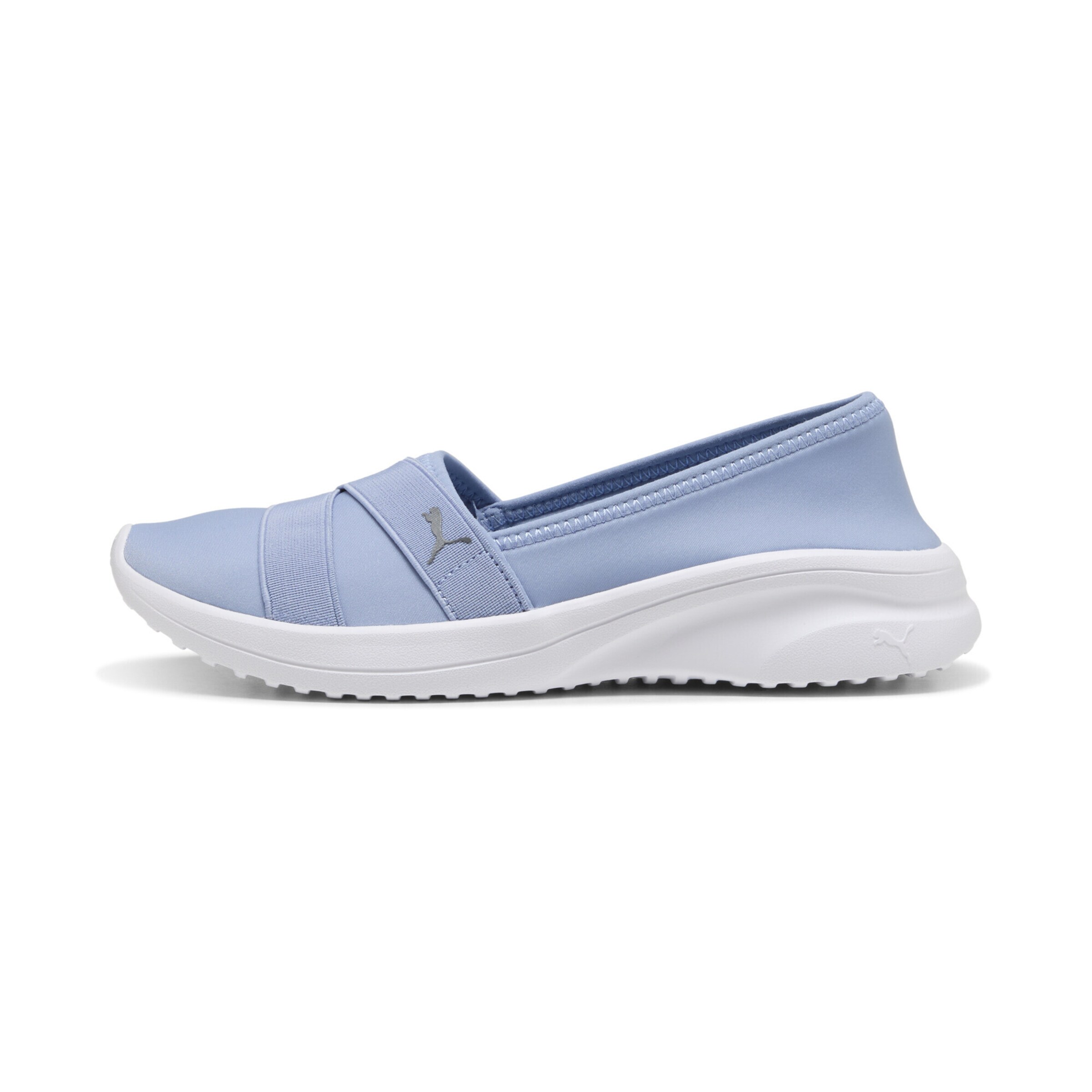 Slip on PUMA en bleu : devant