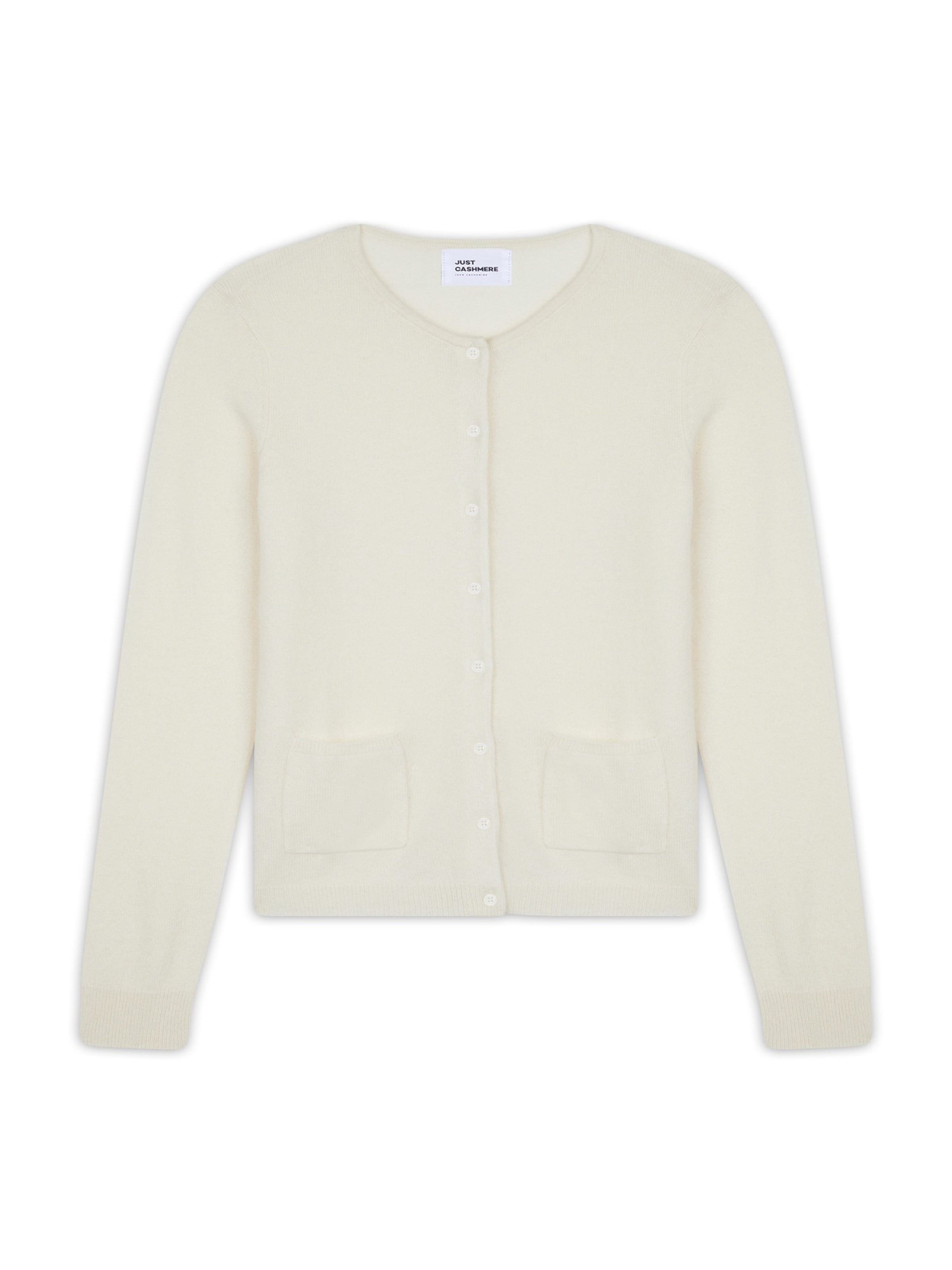 JUST CASHMERE Kampsun 'Katharine' valge, Tootevaade