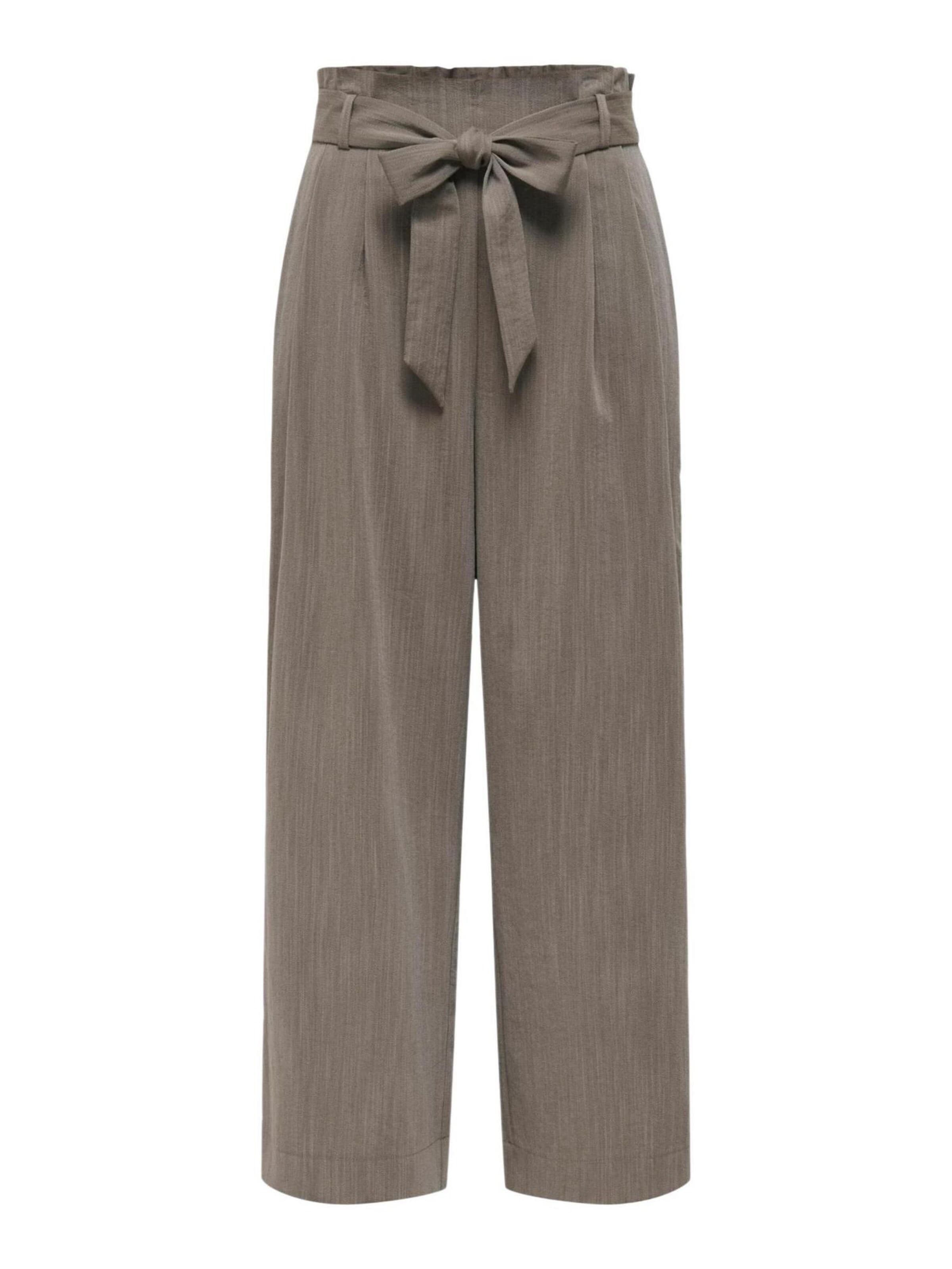 Pantaloni 'Onlmarsa Solid Paperbag Wvn Noos 15269628' di ONLY in beige: frontale