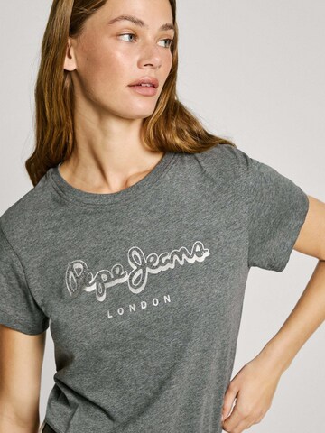 T-shirt 'Gaia' Pepe Jeans en gris