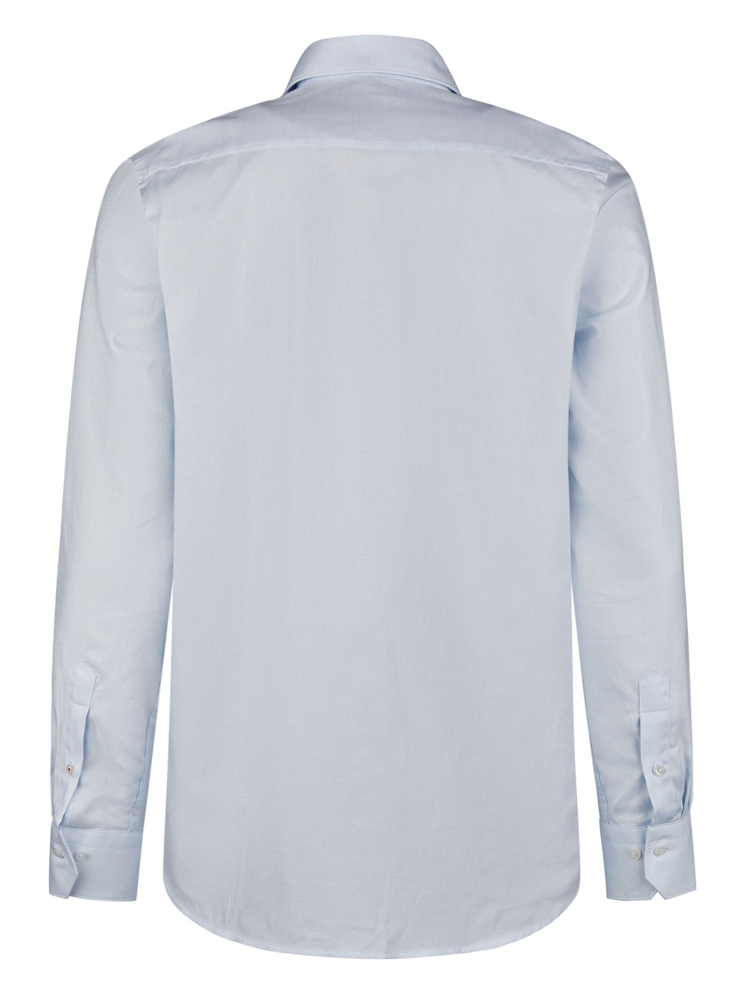 Coupe slim Chemise HECHTER PARIS en bleu