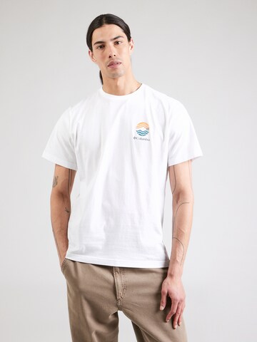 COLUMBIA - Camisa funcionais 'Kettle River' em branco