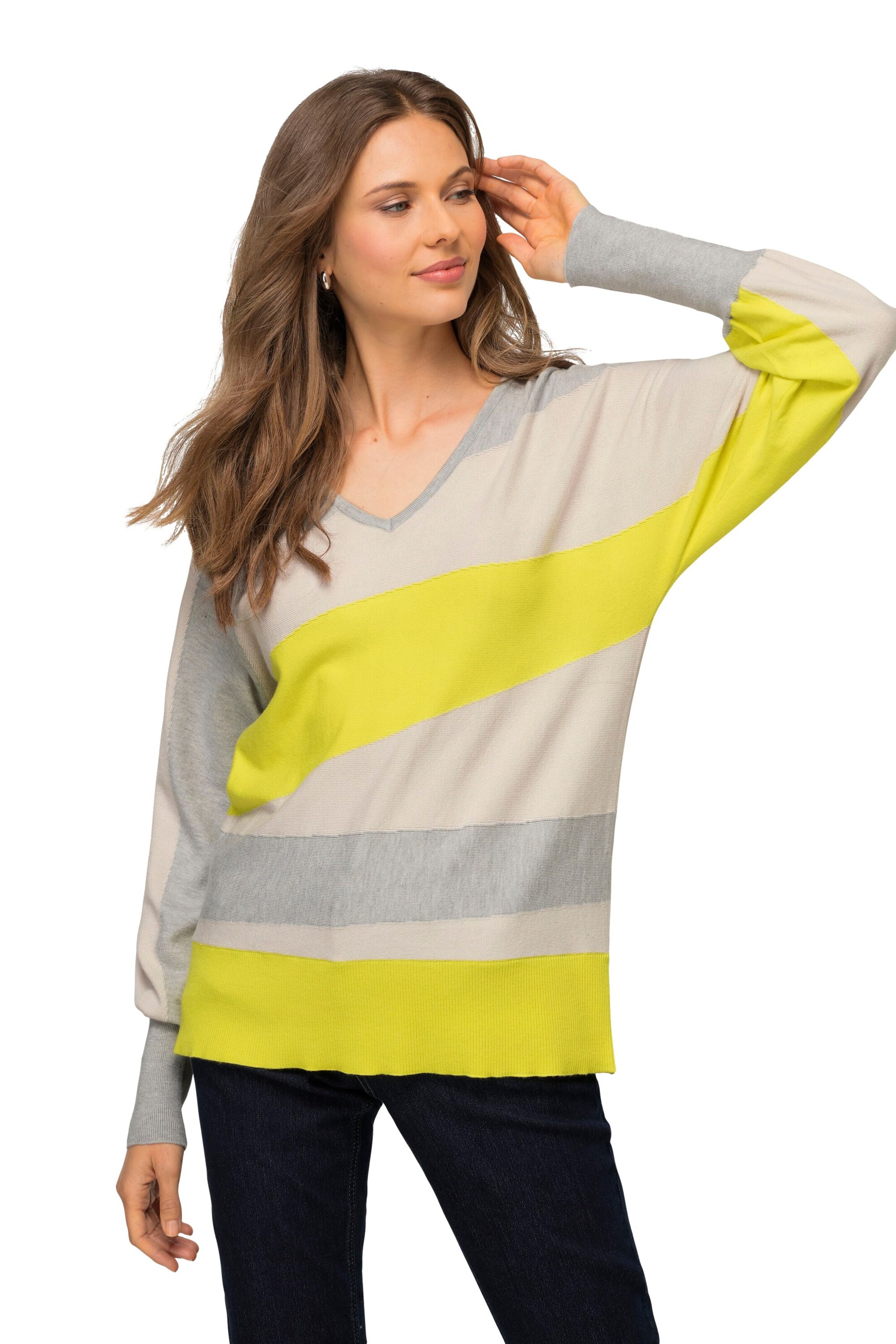 LAURASØN Pullover in Beige: Vorderseite