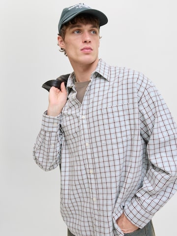 JACK & JONES Comfort Fit Skjorte i hvid
