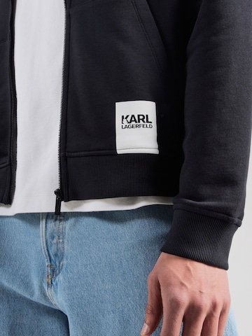 Karl Lagerfeld Jopa na zadrgo | modra barva