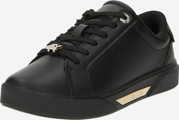 Baskets basses 'GOLDEN COURT' TOMMY HILFIGER en noir : devant