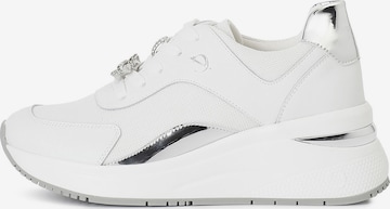 Sneaker bassa di CAFè NOIR in bianco: frontale