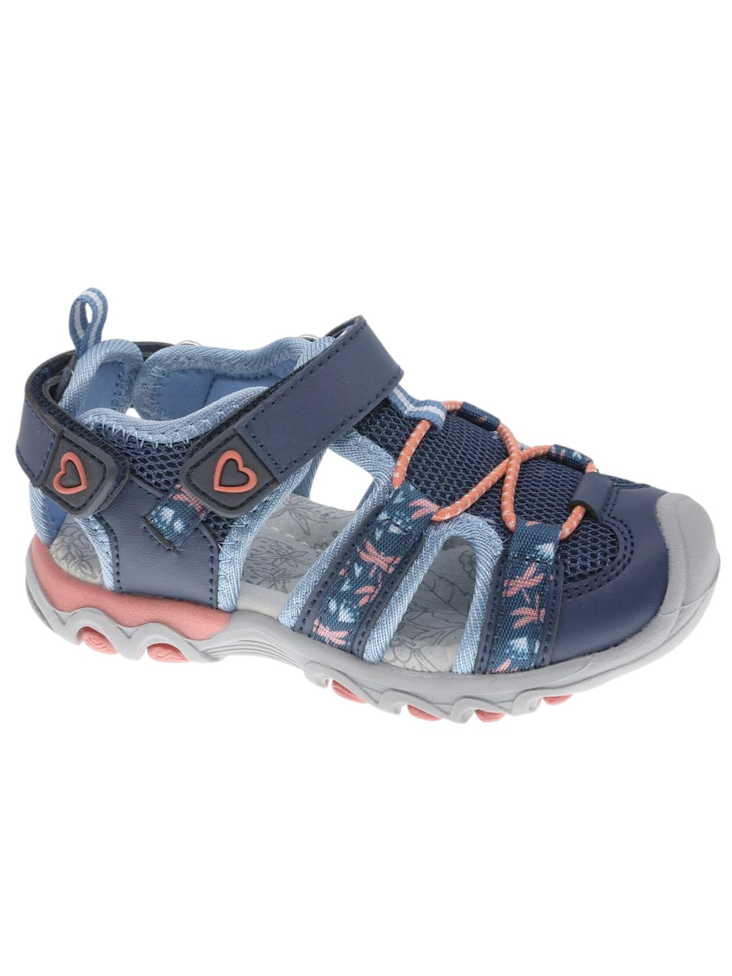 Beppi - Zapatos abiertos en azul: frente