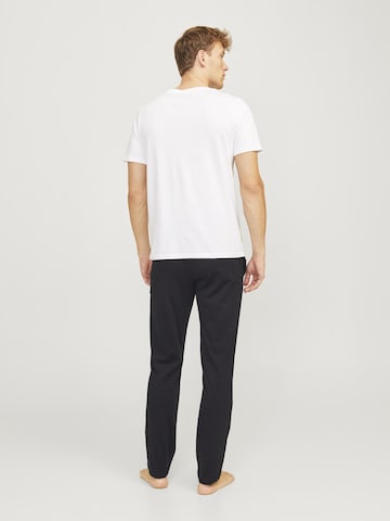 JACK & JONES Pyjamahose 'JACCharlie' in Schwarz
