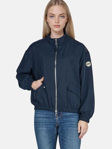 No. 1 Como Between-Season Jacket 'FONTE' in Blue: front