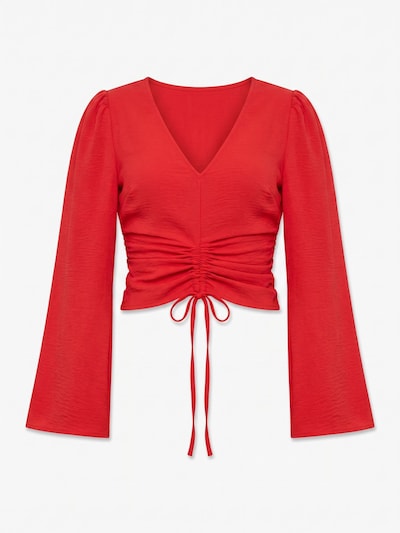 VERO MODA Top 'LISBETH' in XS in de kleur Rood, Productweergave