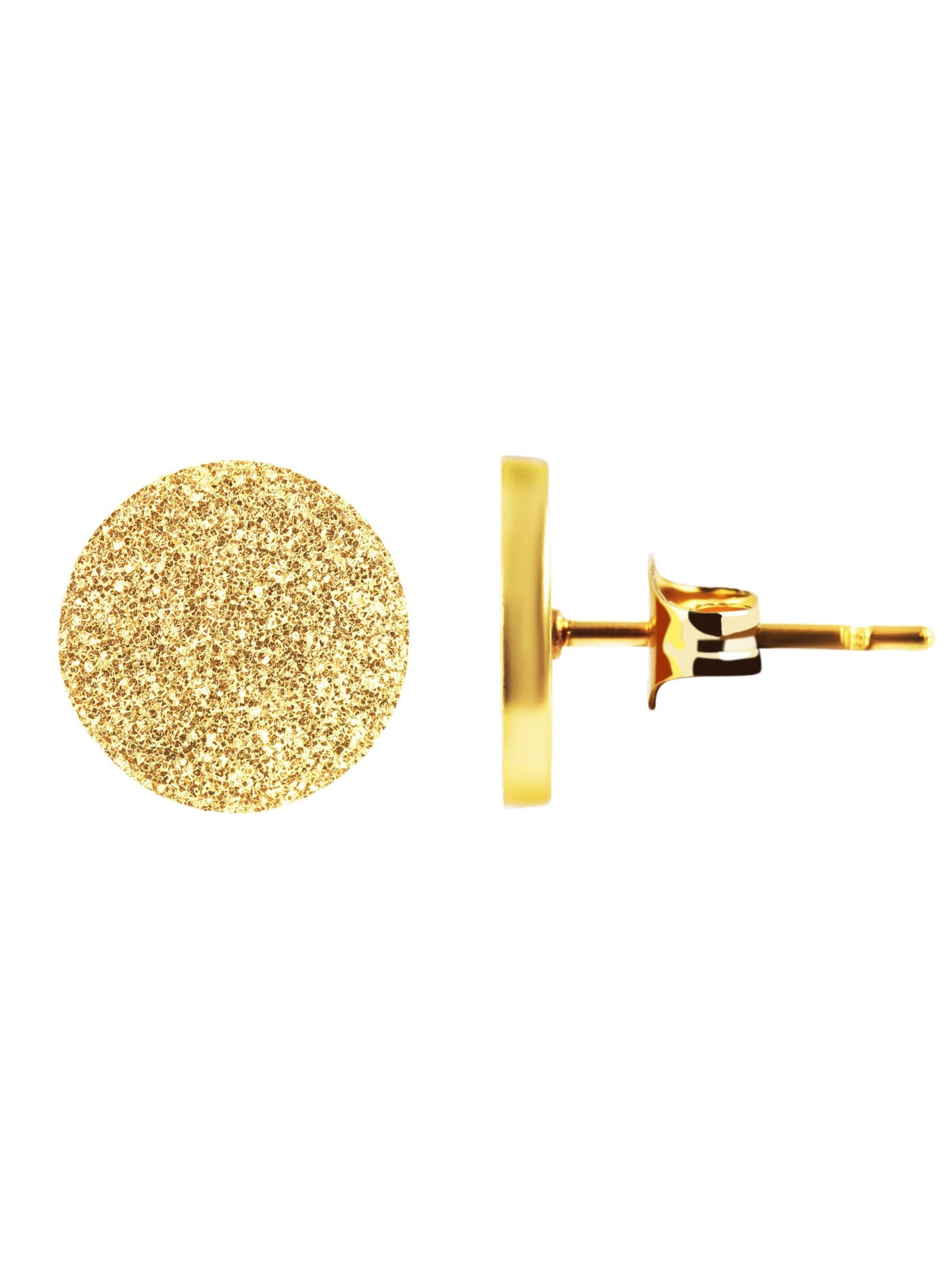 Akzent Earrings 'Cameron, hautverträglich' in Gold