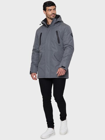 Threadbare Between-season jacket 'Castleford' in Grey