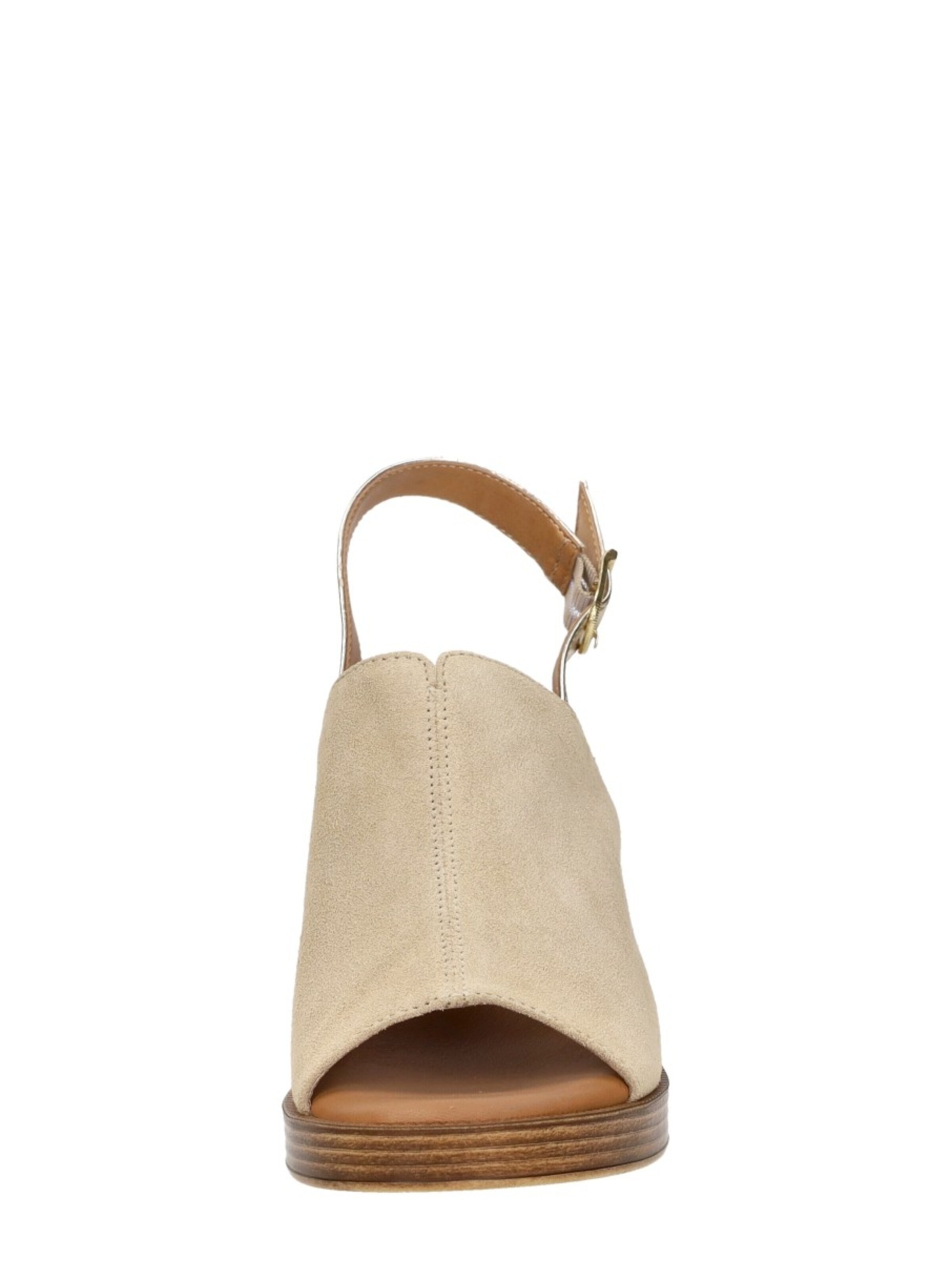 Sandales à lanières 'Sandalen Hak' Tamaris en beige