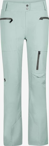 ZIENER Regular Workout Pants 'TIPPA-Z' in Green: front