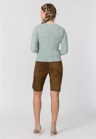 STOCKERPOINT Gebreid vest 'Lavina' in Groen