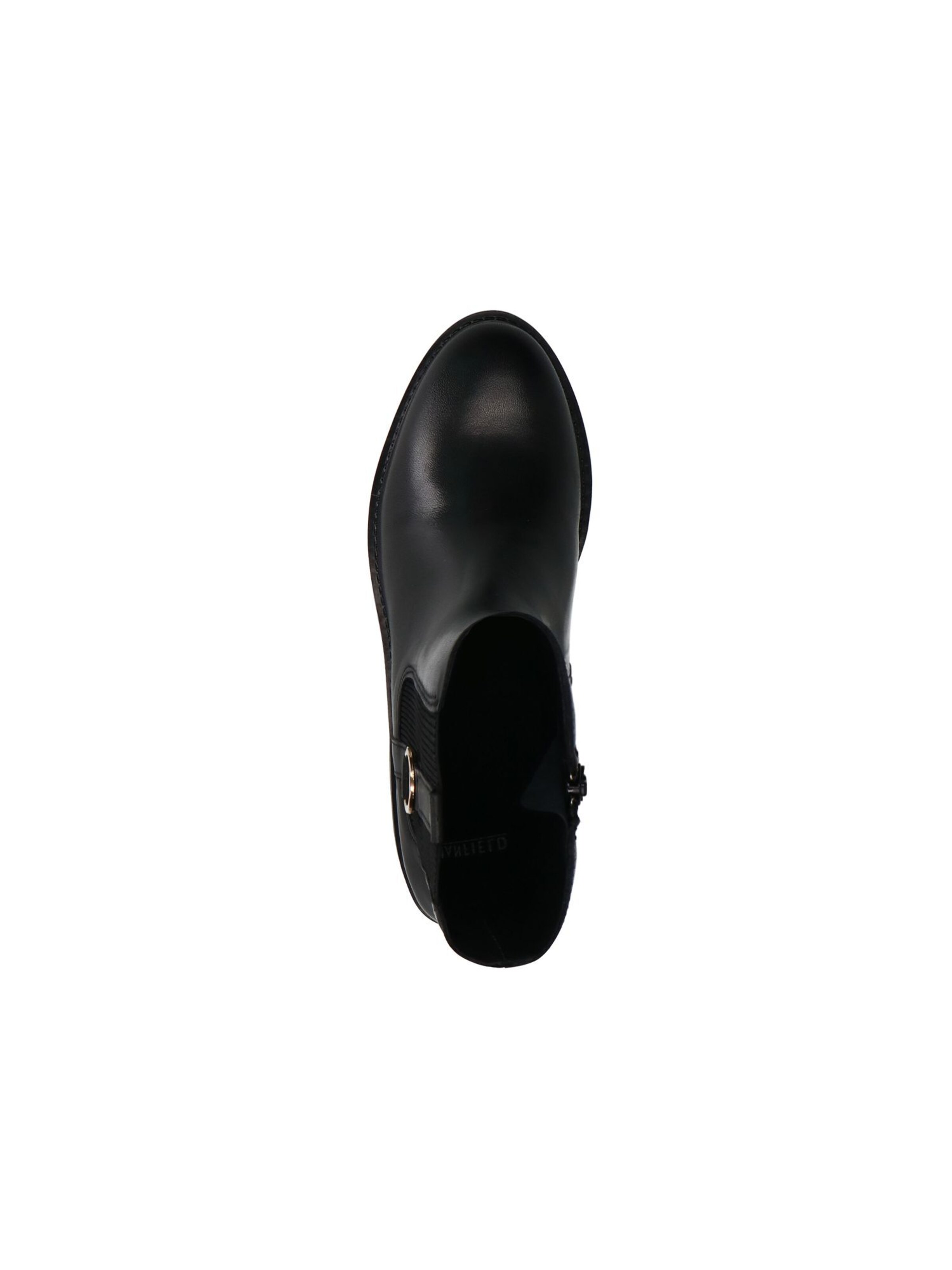 MANFIELD Stiefelette in Schwarz