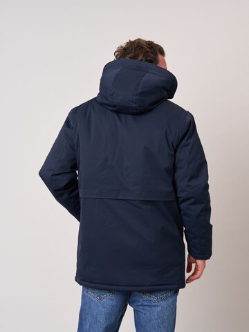 Parka mi-saison Deeluxe en bleu