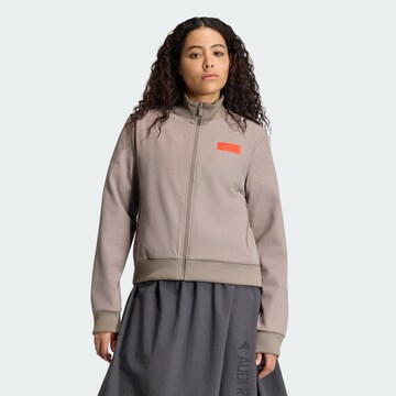 ADIDAS PERFORMANCE Αθλητικό μπουφάν 'Audi Formula One Team Elevated' σε καφέ: μπροστά