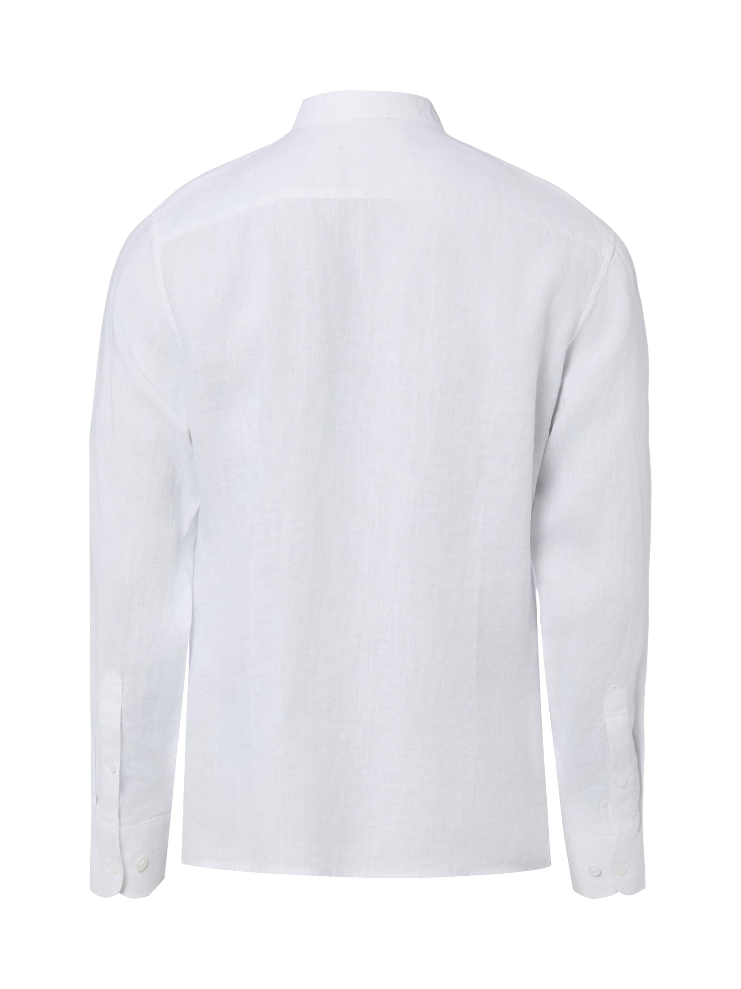 Coupe slim Chemise Nils Sundström en blanc