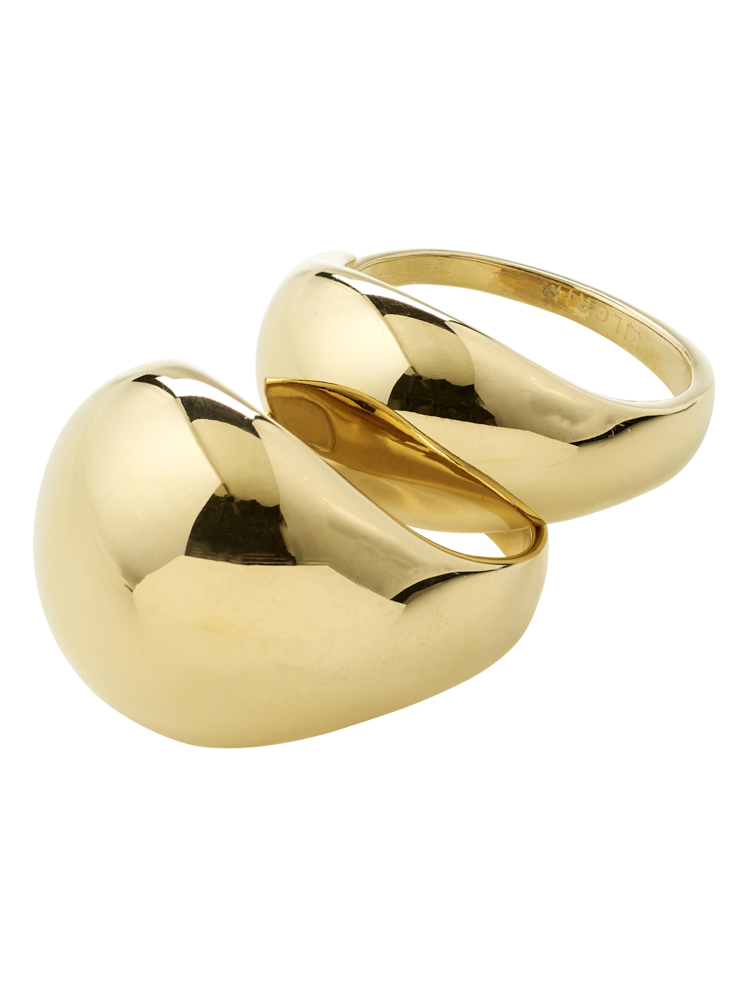 Pilgrim Ring 'Evon' i guld: framsida
