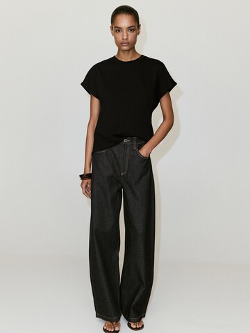 MANGO Shirt 'SEVILLA' in Black